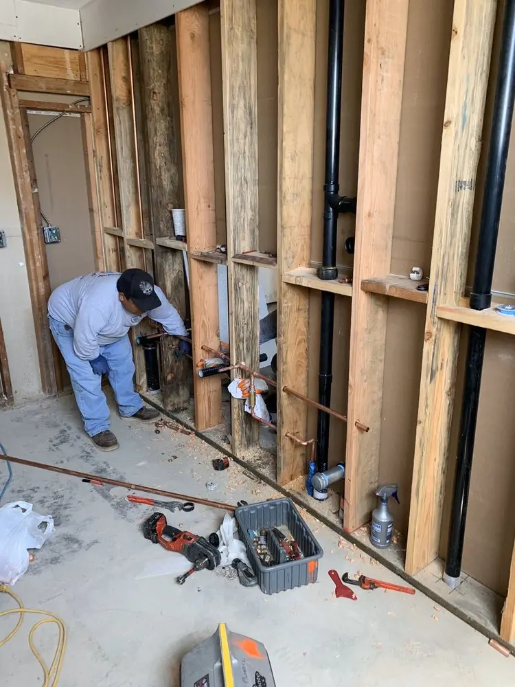 Commercial rough-in plumbing for Gas Line Repair in Weare